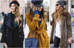 Simple rules: how to choose a current hat for a coat
