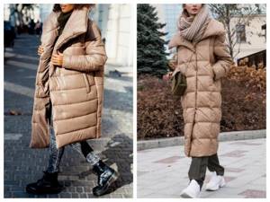 beige down jacket - fall and winter trends 2021 - 2021