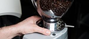 Регулировка степень помола кофемолки