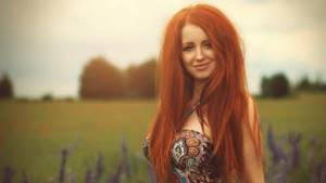 Red-haired girls are emotional and beautiful, but at the same time cunning and unpredictable.