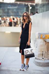 What to wear with a black dress