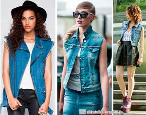 What to wear with a denim vest