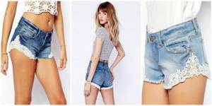 what to wear with lace shortswhat to wear with lace shorts