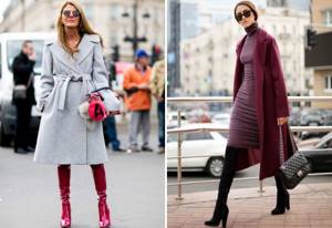 what to wear with a coat in autumn 2018