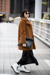 What to wear with a teddy coat