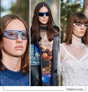 Солнцезащитные очки из коллекции Burberry весна-лето 2021