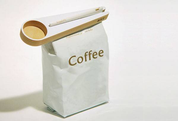 Специальный пакет для хранения кофе