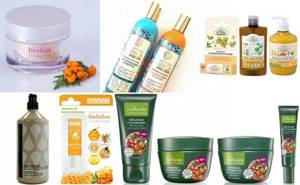 Products containing sea buckthorn