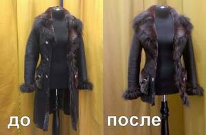 Stylish models of short sheepskin coats