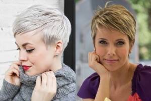 Haircuts for women over 30, bold pixie look