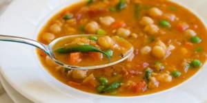 Chickpea soup - simple and delicious recipes