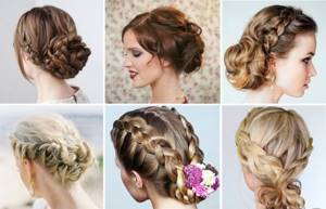 Simple wedding hairstyles with braids