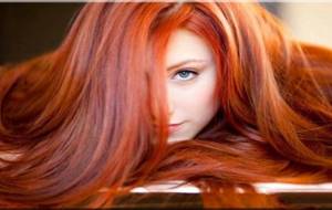 светло-рыжие волосы после осветления корицей