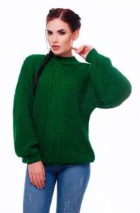 свитер оверсайз зеленый