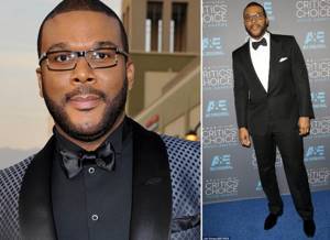 Tyler Perry. 1.96 m tall actors. 