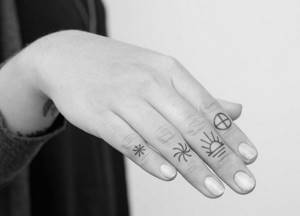 Finger tattoos for girls