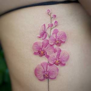 tattoo with flowers