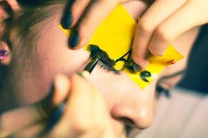 DIY stencils for eyeliners