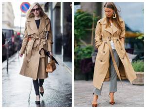 midi length trench coat in powder color, fashion 2020