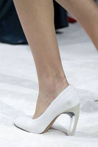 Туфли с прозрачными каблуками (Valentino)