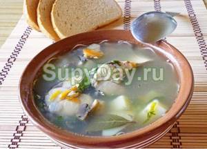 Mackerel soup