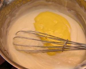 whisk the sauce until smooth