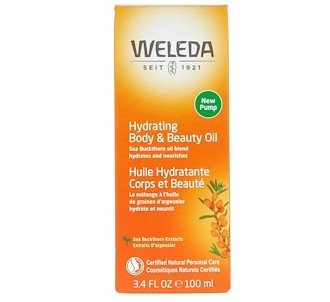 Weleda, Moisturizing Body &amp; Beauty Oil, Sea Buckthorn Extracts, 3.4 fl. oz.(100 ml) 
