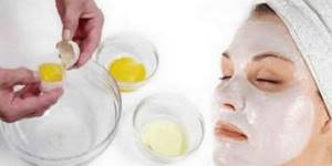 Яичная маска для чувствительной кожи лица