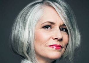 Women with gray hair