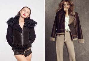 women&#39;s brown sheepskin coats