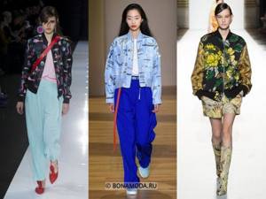 Women&#39;s jackets spring-summer 2021 - printed bomber jackets