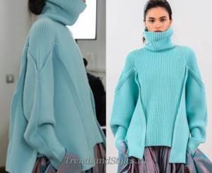 женский свитер 2018-2019 года тренды
